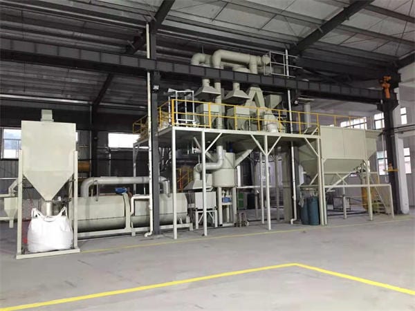 PURI coated sand production line