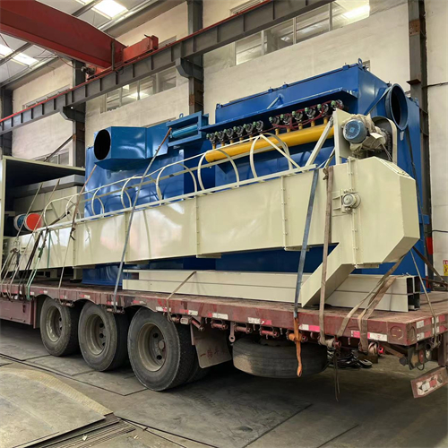 Sand coating equipment loading