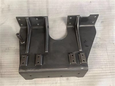 Finished metal housing